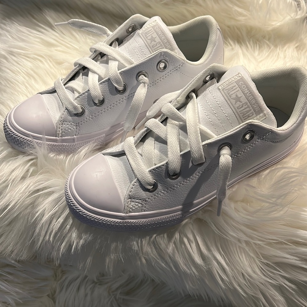 ❗️SOLD❗️Leather Converse All Star